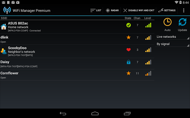 Android Wi-Fi Manager