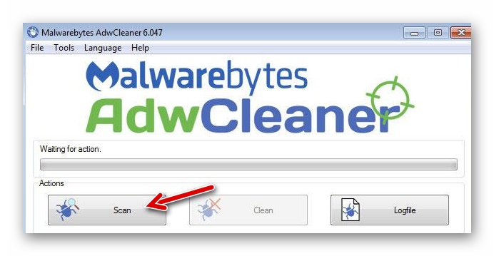 scan adwcleaner