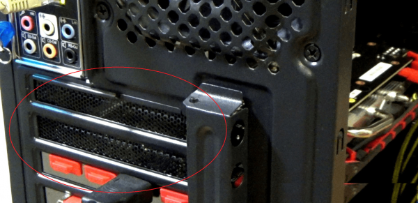Заглушки PCI разъема