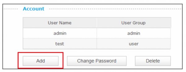 Консоль Account
