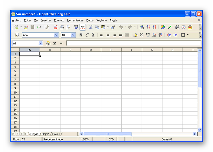 OpenOffice Calc