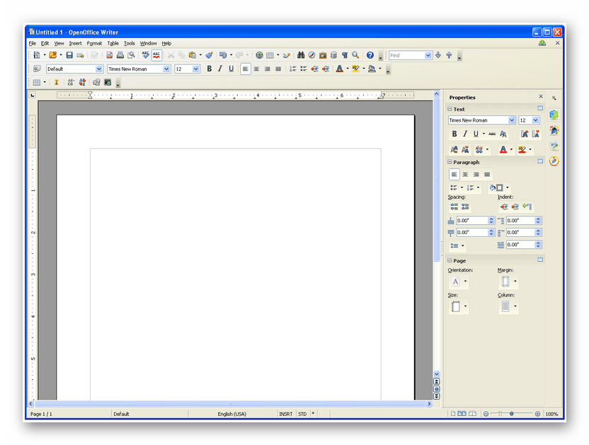 OpenOffice Writer