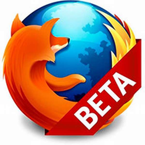 Mozilla Firefox beta