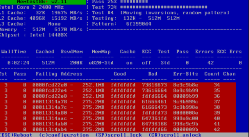 Проверка MemTest